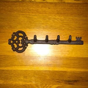 A metal key - Key Holder